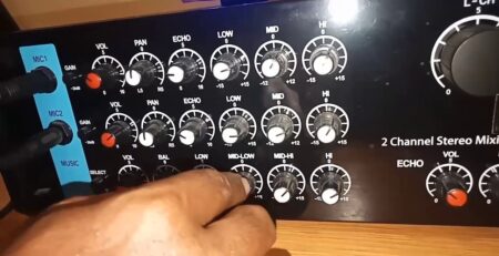 Sambung Power Mixer ke Speaker BMB