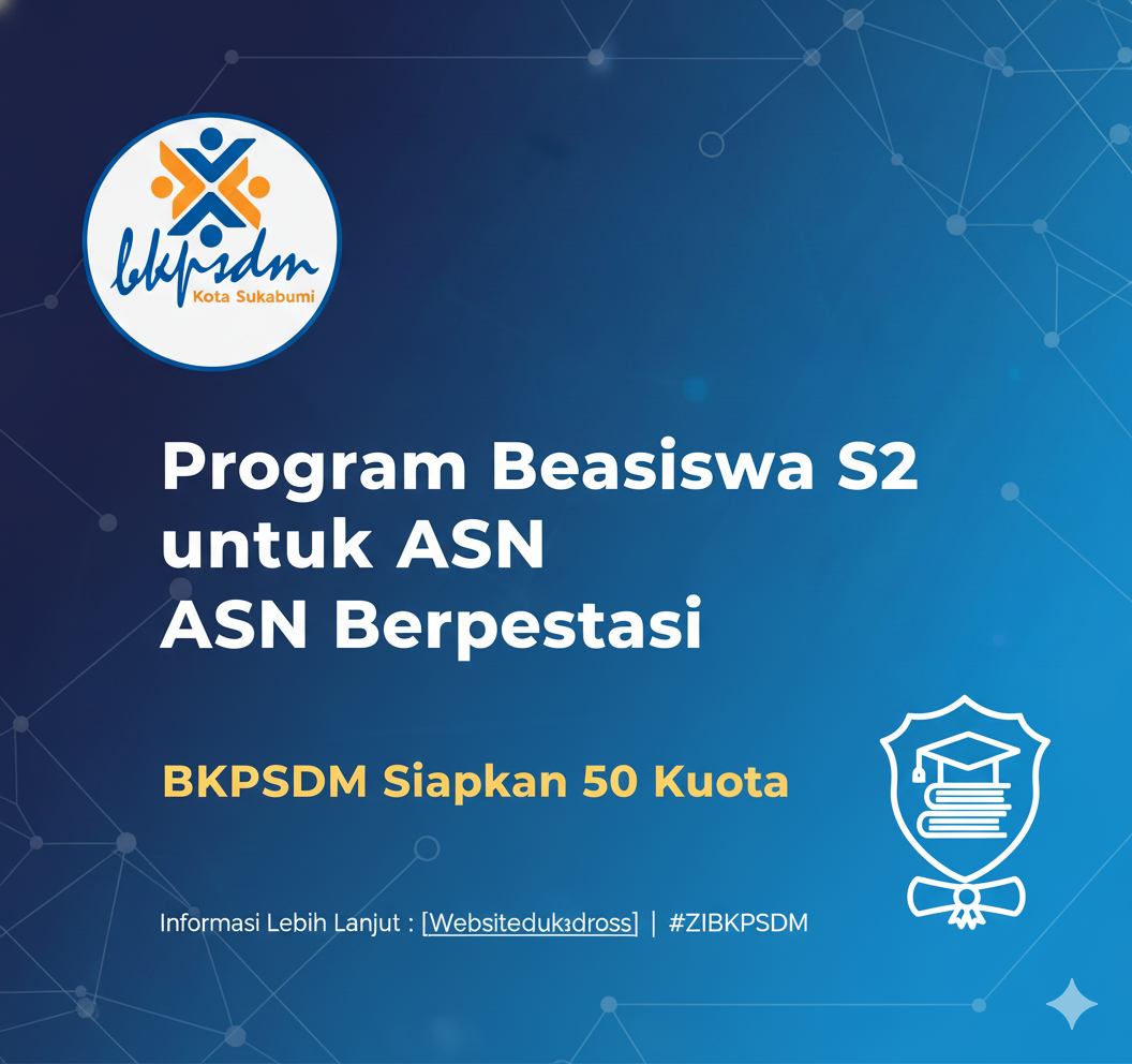 Program Beasiswa S2 untuk ASN Berprestasi, BKPSDM Siapkan 50 Kuota